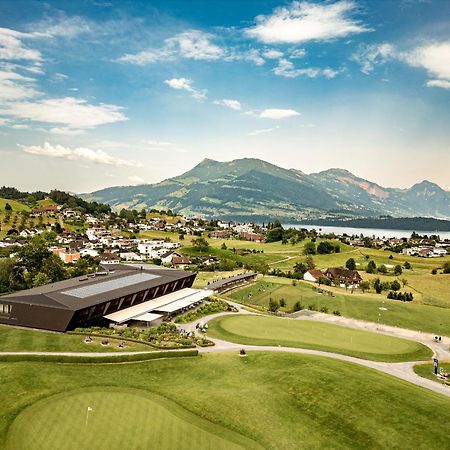 Gasthaus Badhof - Golfhotel Meggen Exteriör bild