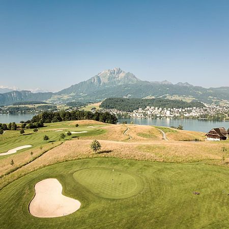 Gasthaus Badhof - Golfhotel Meggen Exteriör bild