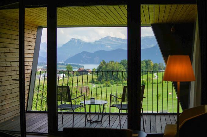 Gasthaus Badhof - Golfhotel Meggen Exteriör bild
