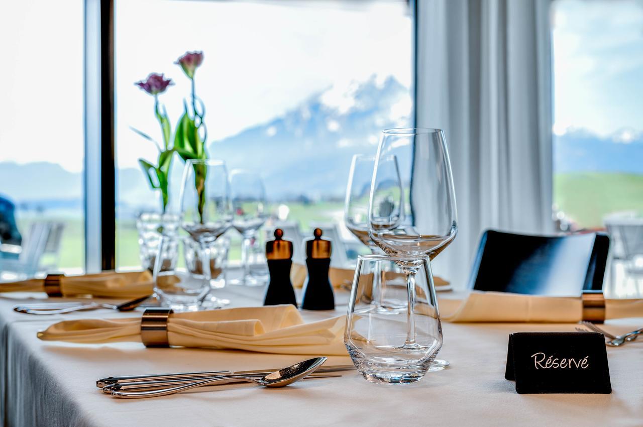 Gasthaus Badhof - Golfhotel Meggen Exteriör bild